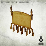 TABLETOP SCENICS Hive City Gothic Billboards - Gap Games