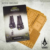 TABLETOP SCENICS Nekropolis: Immortal City - Royal Obelisks (2) - Gap Games