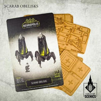 TABLETOP SCENICS Nekropolis: Immortal City - Scarab Obelisks (2) - Gap Games