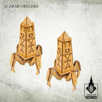 TABLETOP SCENICS Nekropolis: Immortal City - Scarab Obelisks (2) - Gap Games