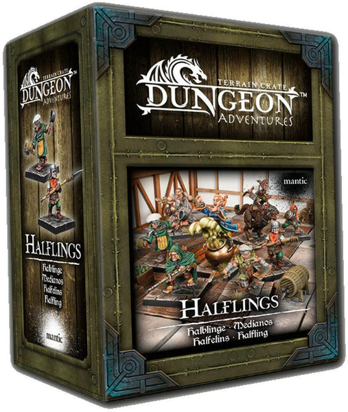 TerrainCrate: Dungeon Adventures: Halflings - Gap Games