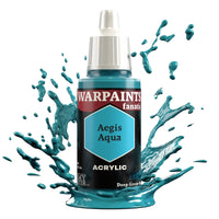 The Army Painter Warpaints Fanatic: Aegis Aqua - 18ml Acrylic Paint - Gap Games