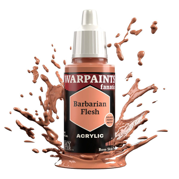 The Army Painter Warpaints Fanatic: Barbarian Flesh - 18ml Acrylic Paint - Gap Games