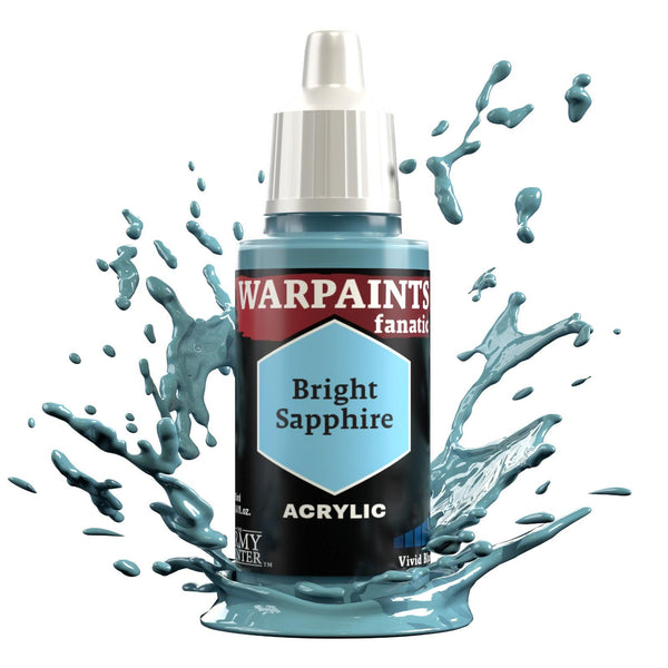 The Army Painter Warpaints Fanatic: Bright Sapphire - 18ml Acrylic Paint - Gap Games