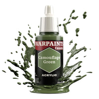 The Army Painter Warpaints Fanatic: Camouflage Green - 18ml Acrylic Paint - Gap Games