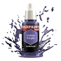 The Army Painter Warpaints Fanatic: Cultist Purple - 18ml Acrylic Paint - Gap Games