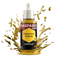 The Army Painter Warpaints Fanatic: Daemonic Yellow - 18ml Acrylic Paint - Gap Games