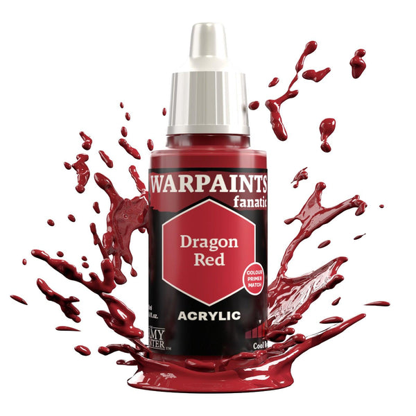 The Army Painter Warpaints Fanatic: Dragon Red - 18ml Acrylic Paint - Gap Games