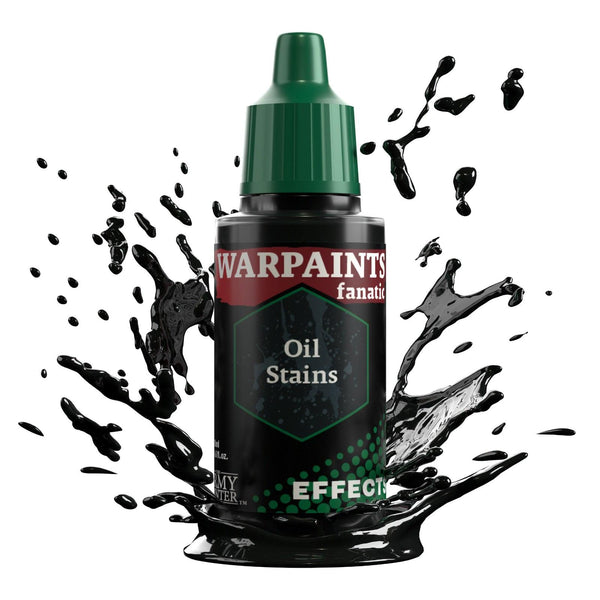 The Army Painter Warpaints Fanatic Effects: Oil Stains - 18ml Acrylic Paint - Gap Games