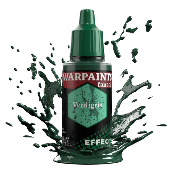 The Army Painter Warpaints Fanatic Effects: Verdigris - 18ml Acrylic Paint - Gap Games