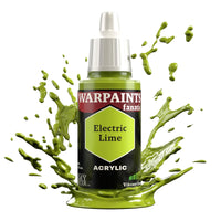 The Army Painter Warpaints Fanatic: Electric Lime - 18ml Acrylic Paint - Gap Games