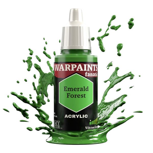 The Army Painter Warpaints Fanatic: Emerald Forest - 18ml Acrylic Paint - Gap Games