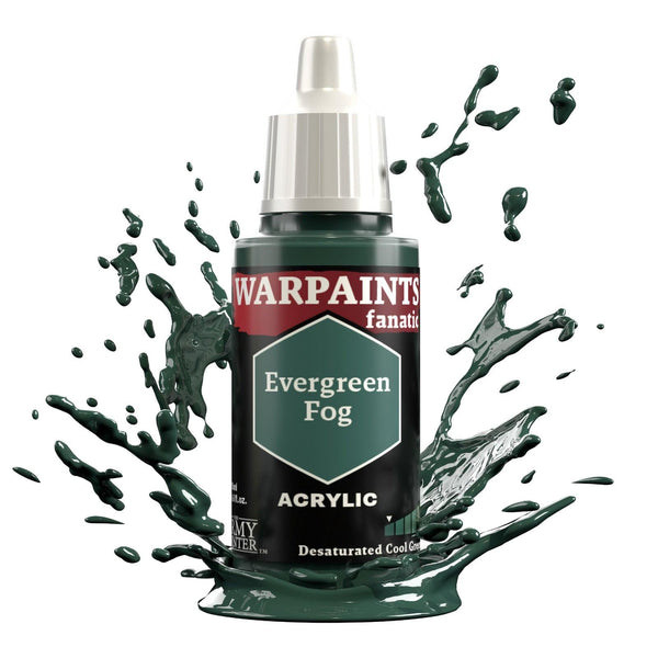 The Army Painter Warpaints Fanatic: Evergreen Fog - 18ml Acrylic Paint - Gap Games