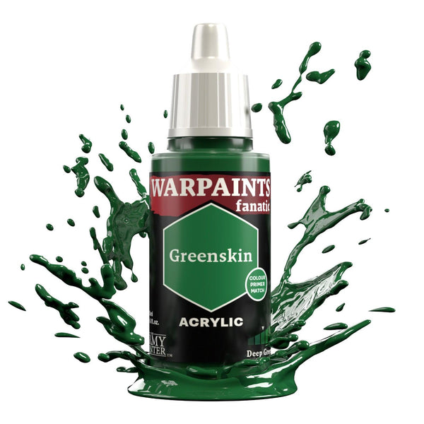 The Army Painter Warpaints Fanatic: Greenskin - 18ml Acrylic Paint - Gap Games