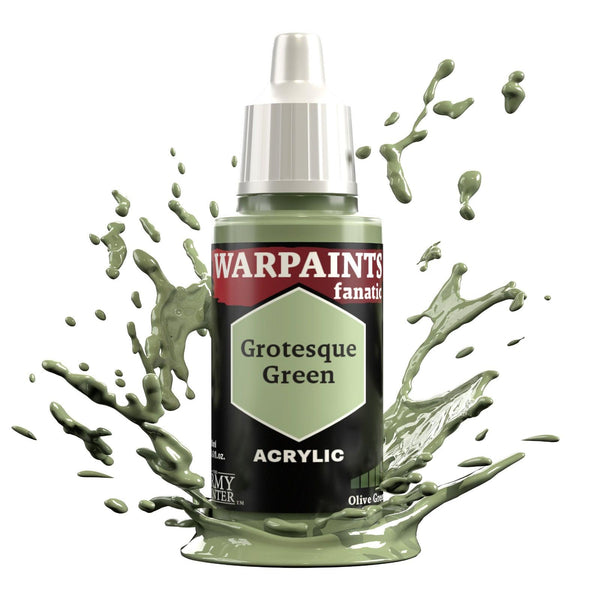 The Army Painter Warpaints Fanatic: Grotesque Green - 18ml Acrylic Paint - Gap Games