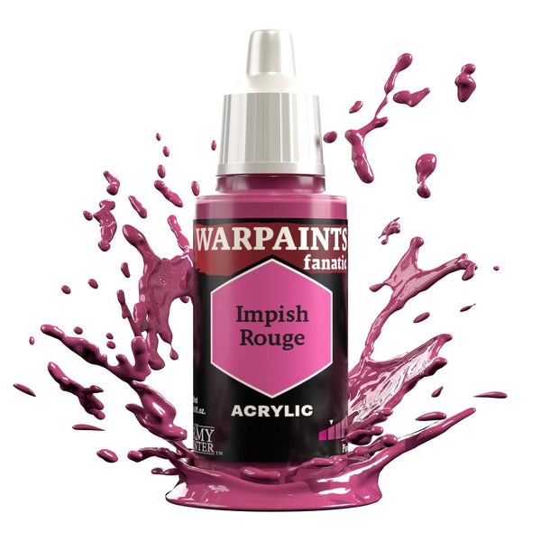 The Army Painter Warpaints Fanatic: Impish Rouge - 18ml Acrylic Paint - Gap Games