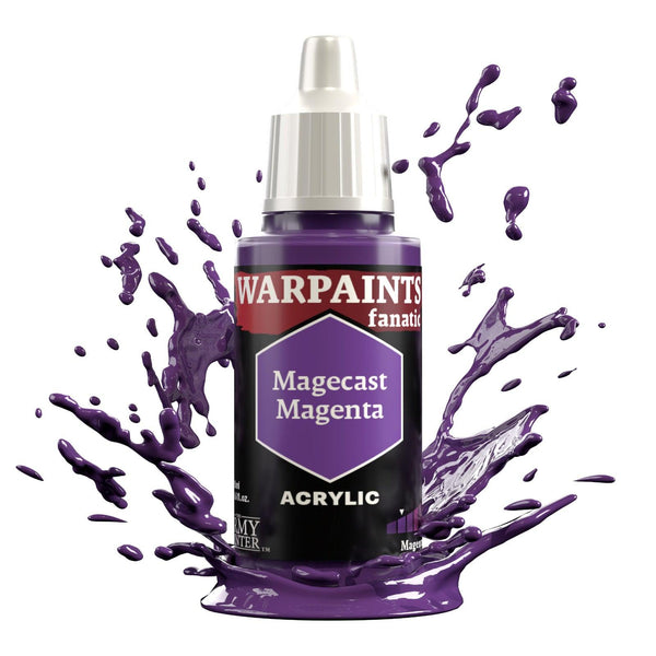 The Army Painter Warpaints Fanatic: Magecast Magenta - 18ml Acrylic Paint - Gap Games