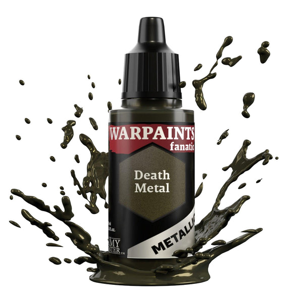 The Army Painter Warpaints Fanatic Metallic: Death Metal - 18ml Acrylic Paint - Gap Games