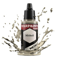 The Army Painter Warpaints Fanatic Metallic: Mithril - 18ml Acrylic Paint - Gap Games