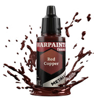 The Army Painter Warpaints Fanatic Metallic: Red Copper - 18ml Acrylic Paint - Gap Games