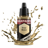 The Army Painter Warpaints Fanatic Metallic: True Brass - 18ml Acrylic Paint - Gap Games