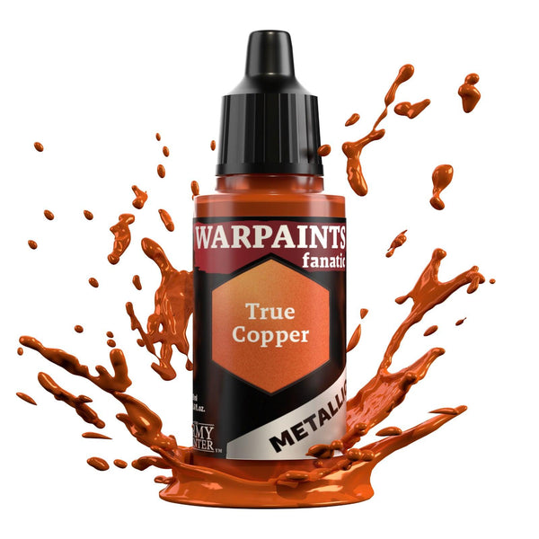 The Army Painter Warpaints Fanatic Metallic: True Copper - 18ml Acrylic Paint - Gap Games