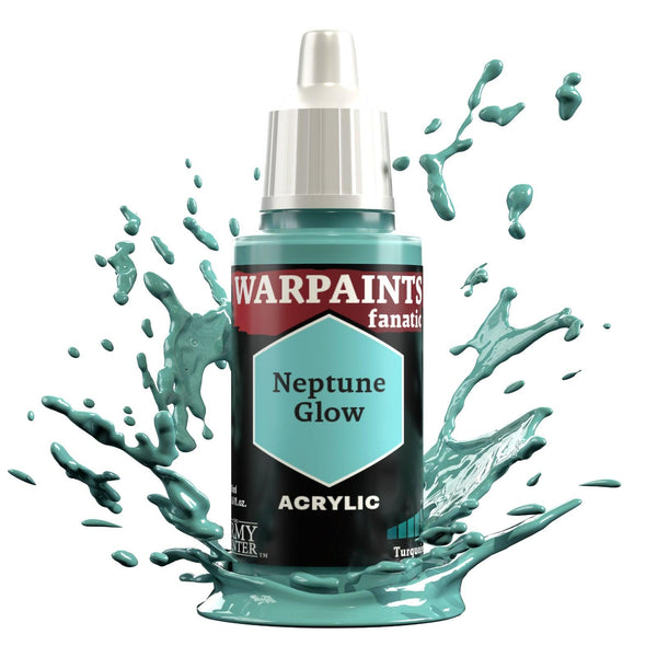 The Army Painter Warpaints Fanatic: Neptune Glow - 18ml Acrylic Paint - Gap Games