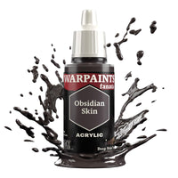 The Army Painter Warpaints Fanatic: Obsidian Skin - 18ml Acrylic Paint - Gap Games