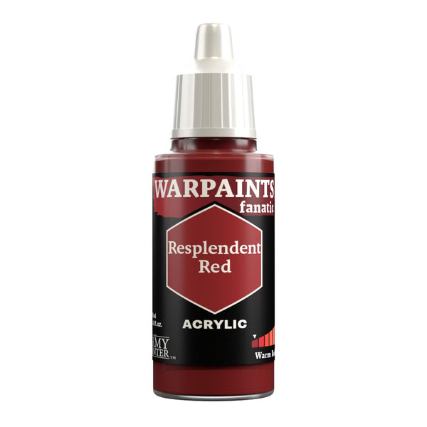 The Army Painter Warpaints Fanatic: Resplendent Red - 18ml Acrylic Paint - Gap Games