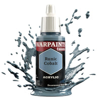 The Army Painter Warpaints Fanatic: Runic Cobalt - 18ml Acrylic Paint - Gap Games