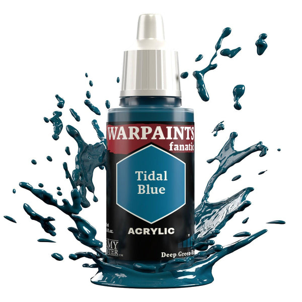 The Army Painter Warpaints Fanatic: Tidal Blue - 18ml Acrylic Paint - Gap Games