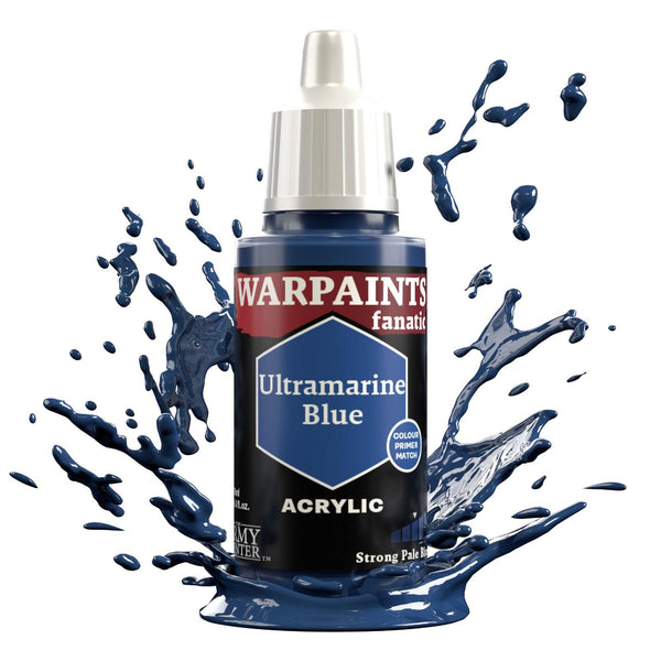 The Army Painter Warpaints Fanatic: Ultramarine Blue - 18ml Acrylic Paint - Gap Games