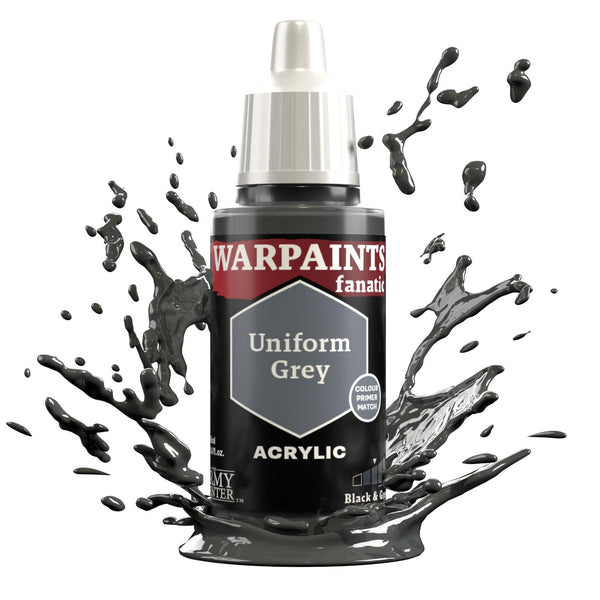 The Army Painter Warpaints Fanatic: Uniform Grey - 18ml Acrylic Paint - Gap Games