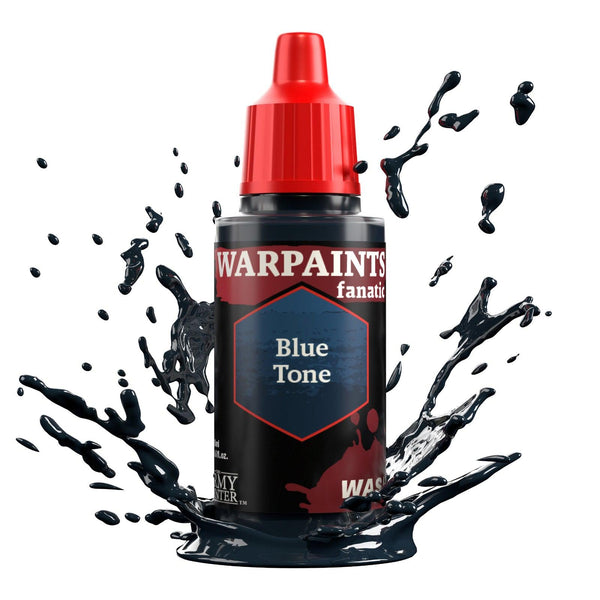 The Army Painter Warpaints Fanatic Wash: Blue Tone - 18ml Acrylic Paint - Gap Games