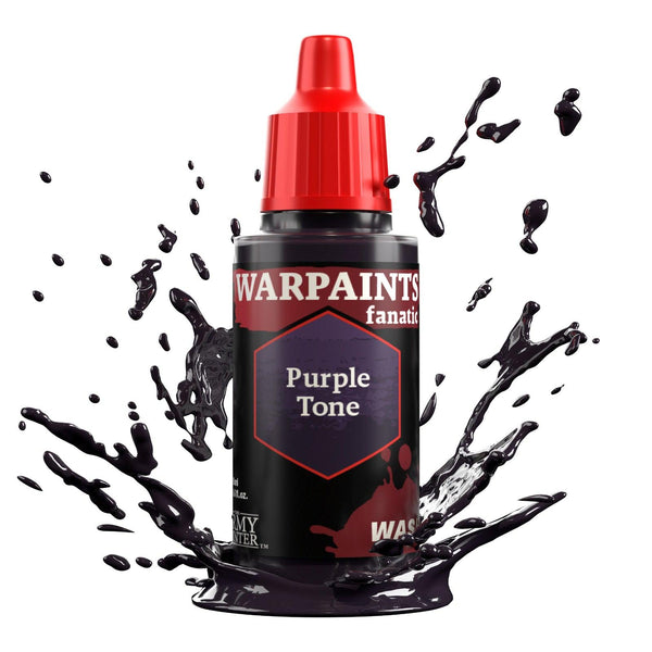 The Army Painter Warpaints Fanatic Wash: Purple Tone - 18ml Acrylic Paint - Gap Games