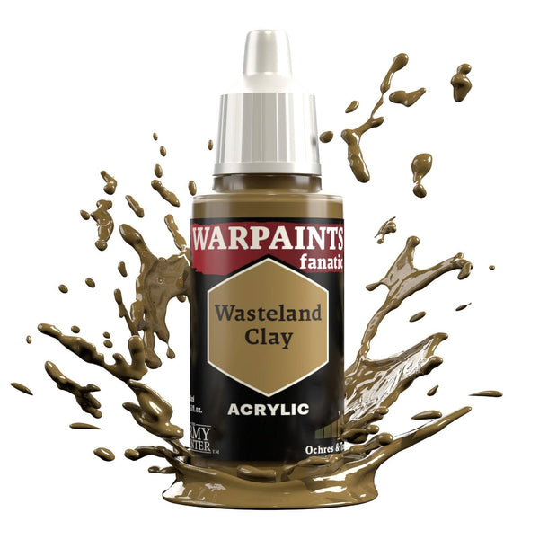 The Army Painter Warpaints Fanatic: Wasteland Clay - 18ml Acrylic Paint - Gap Games