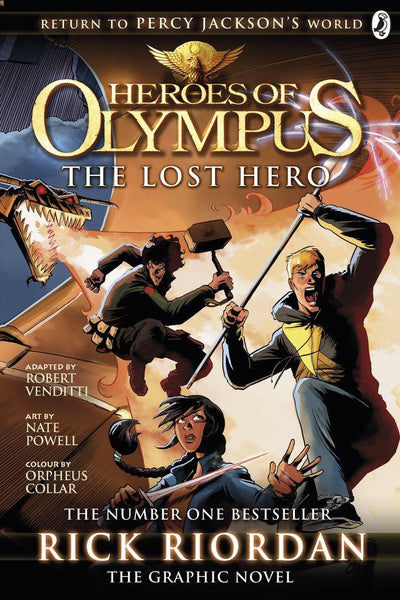 The Lost Hero: The Graphic Novel (Heroes of Olympus Book 1) (Paperback) - Gap Games