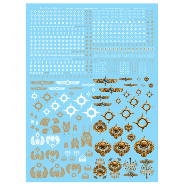 Thousand Sons Legion Transfer Sheet - Gap Games