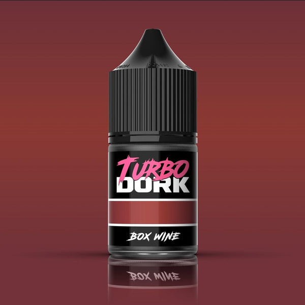 Turbo Dork - Box Wine Metallic Acrylic Paint 22ml Bottle - Gap Games