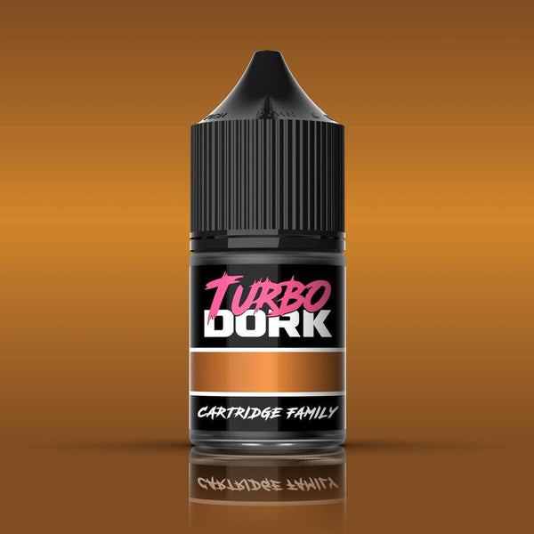 Turbo Dork - Cartridge Family Metallic Acrylic Paint 22ml Bottle - Gap Games