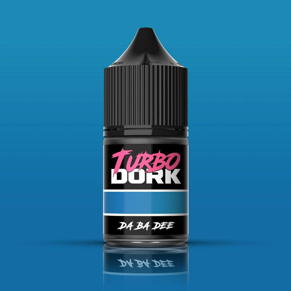 Turbo Dork - Da Ba Dee Metallic Acrylic Paint 22ml Bottle - Gap Games