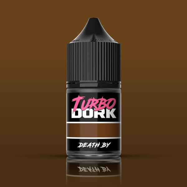 Turbo Dork - Death By Metallic Acrylic Paint 22ml Bottle - Gap Games