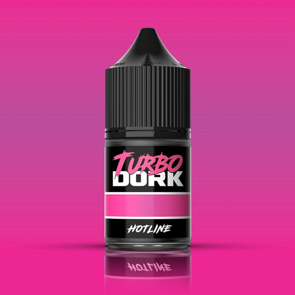 Turbo Dork - Hotline Metallic Acrylic Paint 22ml Bottle - Gap Games