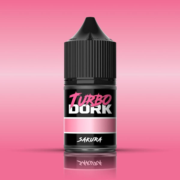 Turbo Dork - Sakura Metallic Acrylic Paint 22ml Bottle - Gap Games