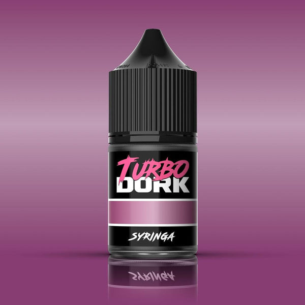 Turbo Dork - Syringa Metallic Acrylic Paint 22ml Bottle - Gap Games