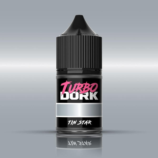 Turbo Dork - Tin Star Metallic Acrylic Paint 22ml Bottle - Gap Games