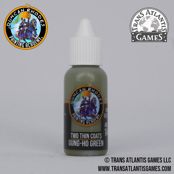 Two Thin Coats - Gung-ho Green 15ml - Gap Games