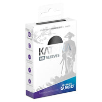 Ultimate Guard Katana Japanese Size Sleeves Black (60) - Gap Games