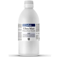 Vallejo 28653 Ultra Matt Polyurethane Varnish 500ml - Gap Games