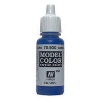 Vallejo 70930 Model Colour Dark Blue 17 ml Acrylic Paint - Gap Games